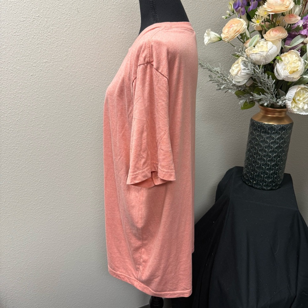 Bella Canvas Pumpkin Stack Tee Coral 2XL Fall Graphic T-Shirt Soft - Picture 2 of 7